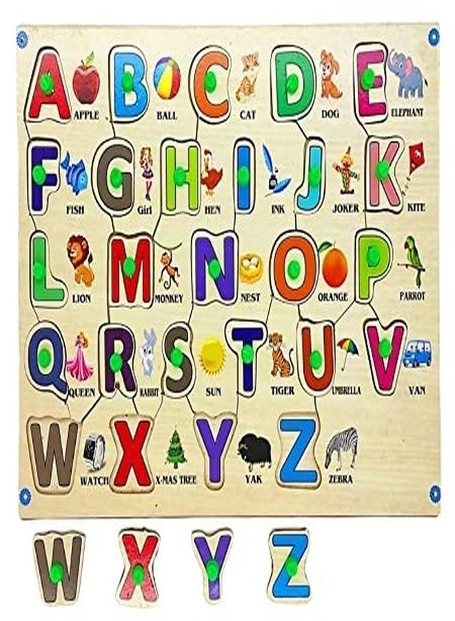Alphabet Knob Puzzle
