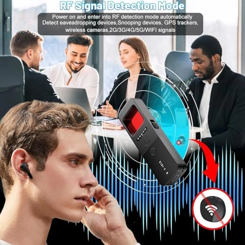 Hidden Camera Detector - Portable 1500 times/second scanning speed