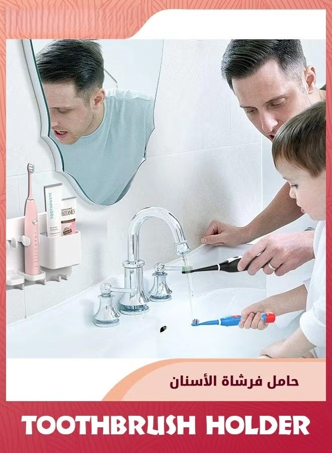 Toothbrush Holder - Wall Mounted 3 slots