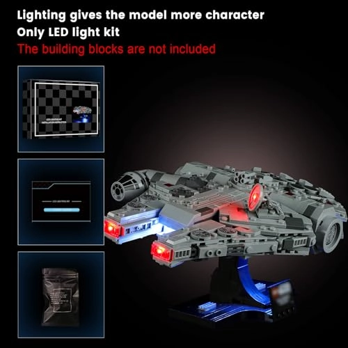 LED Light for Lego Millennium Falcon (75375)