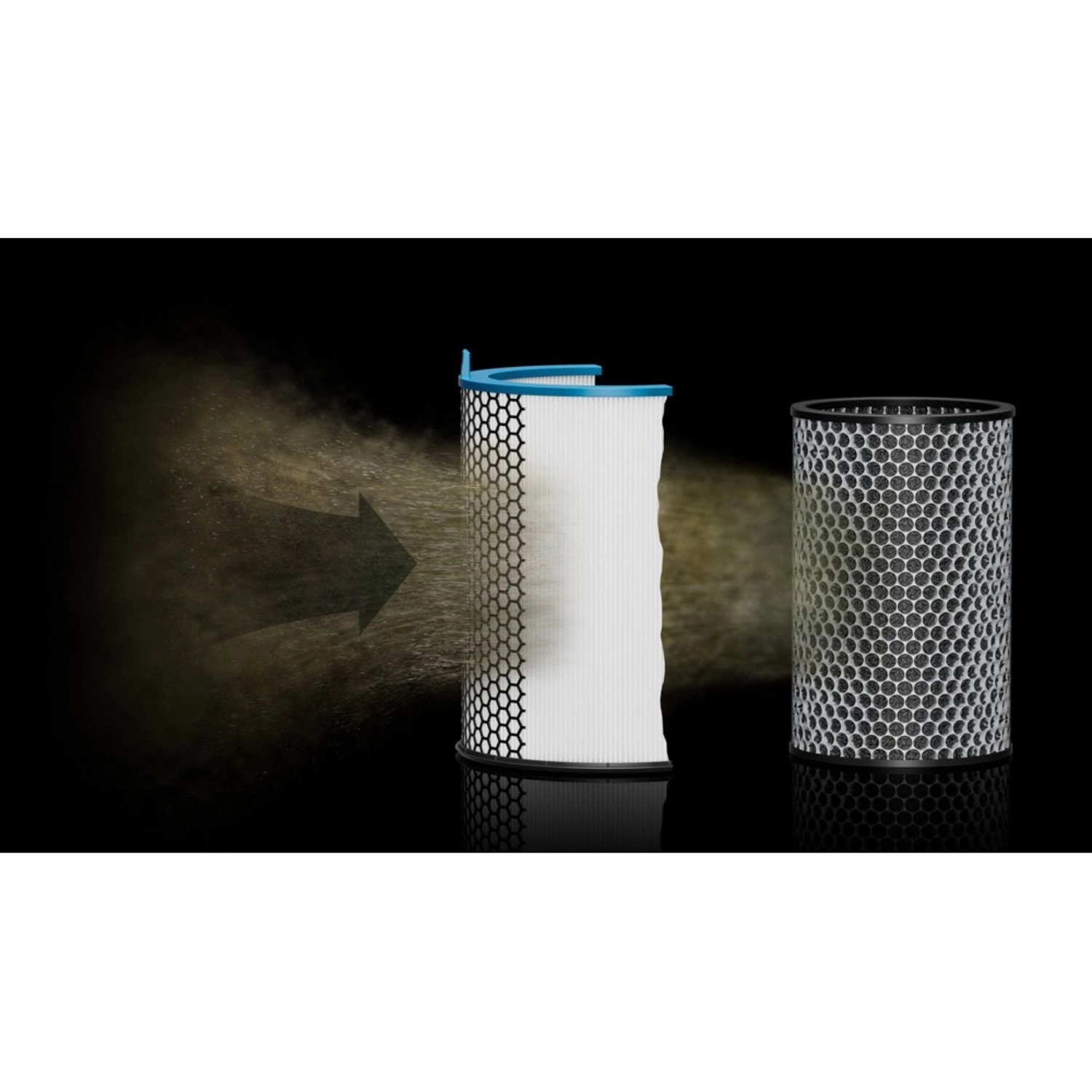 HushJet Purifier Compact - White/Silver 5-year filter life