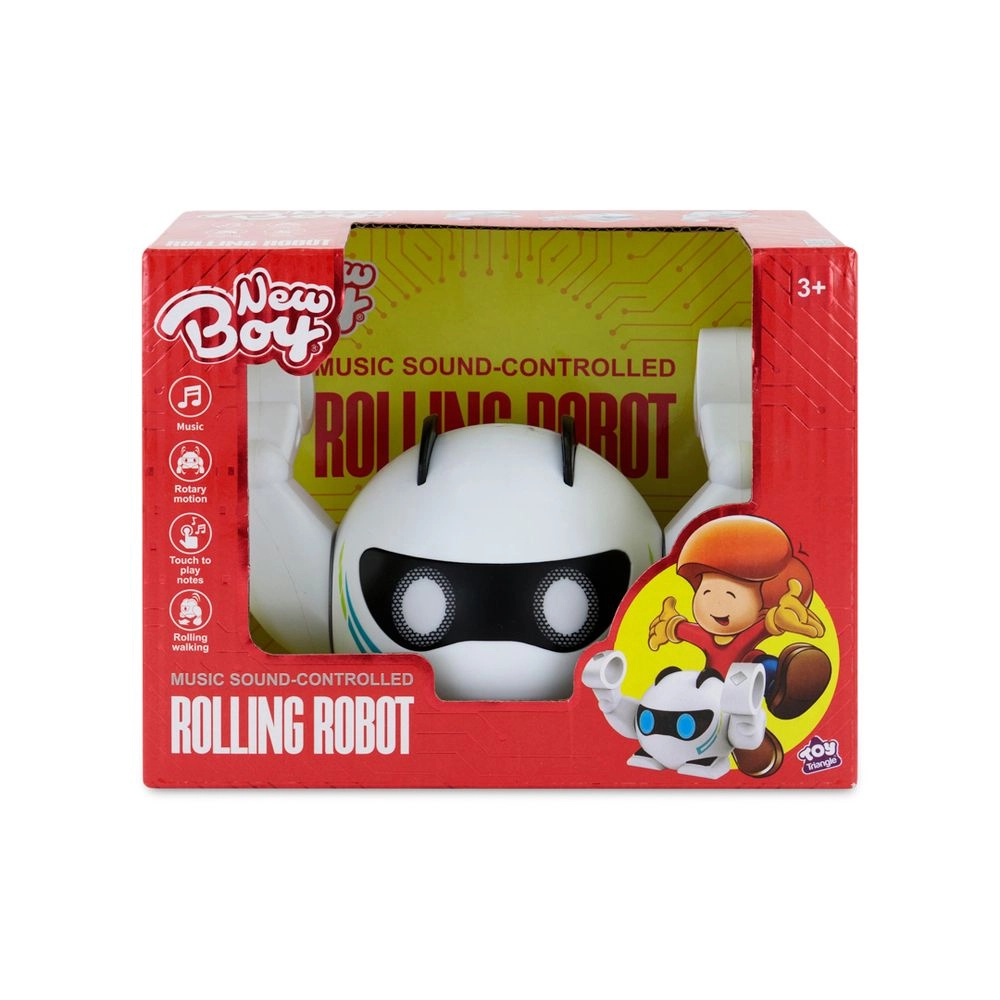 Rolling Robot - Plays music Touch-sensitive
