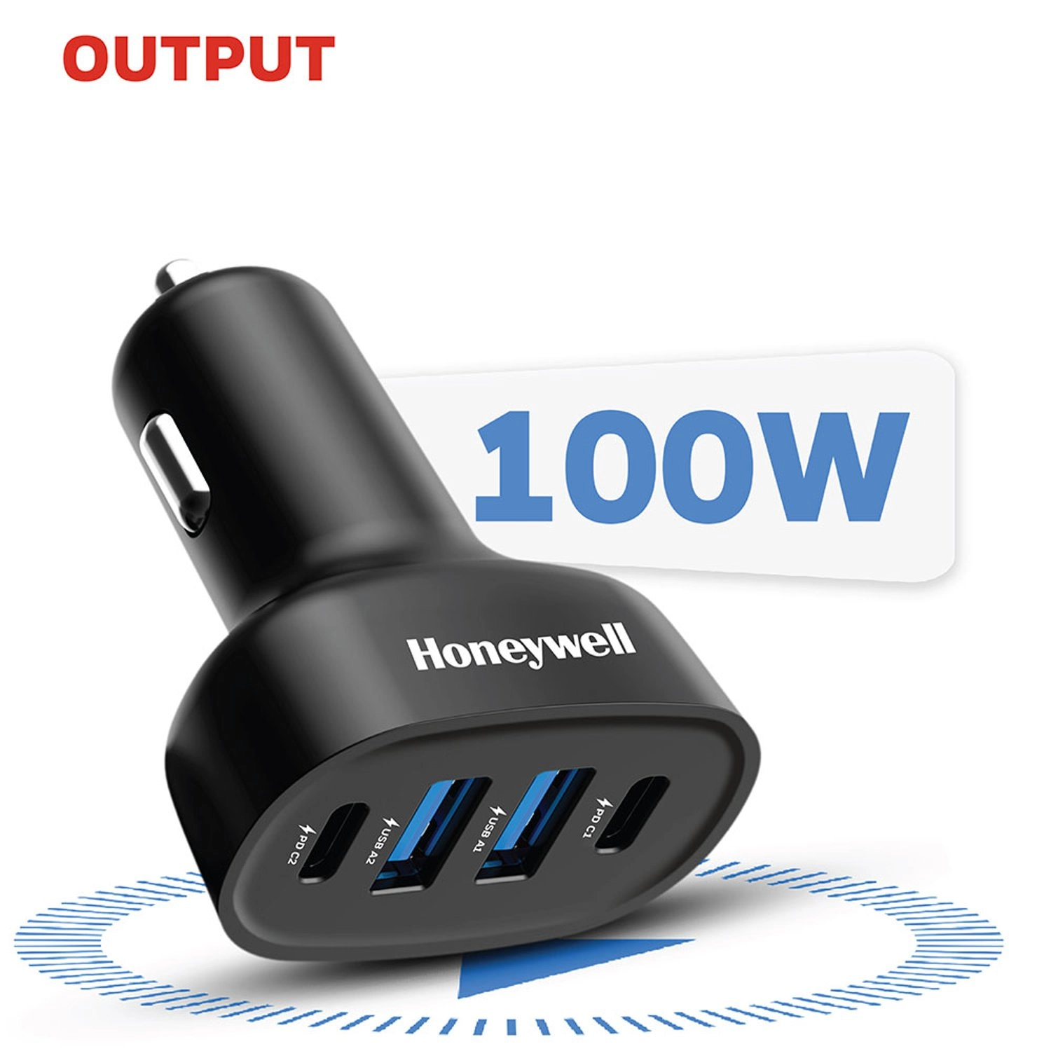 Car Charger - 100W USB-A USB-C