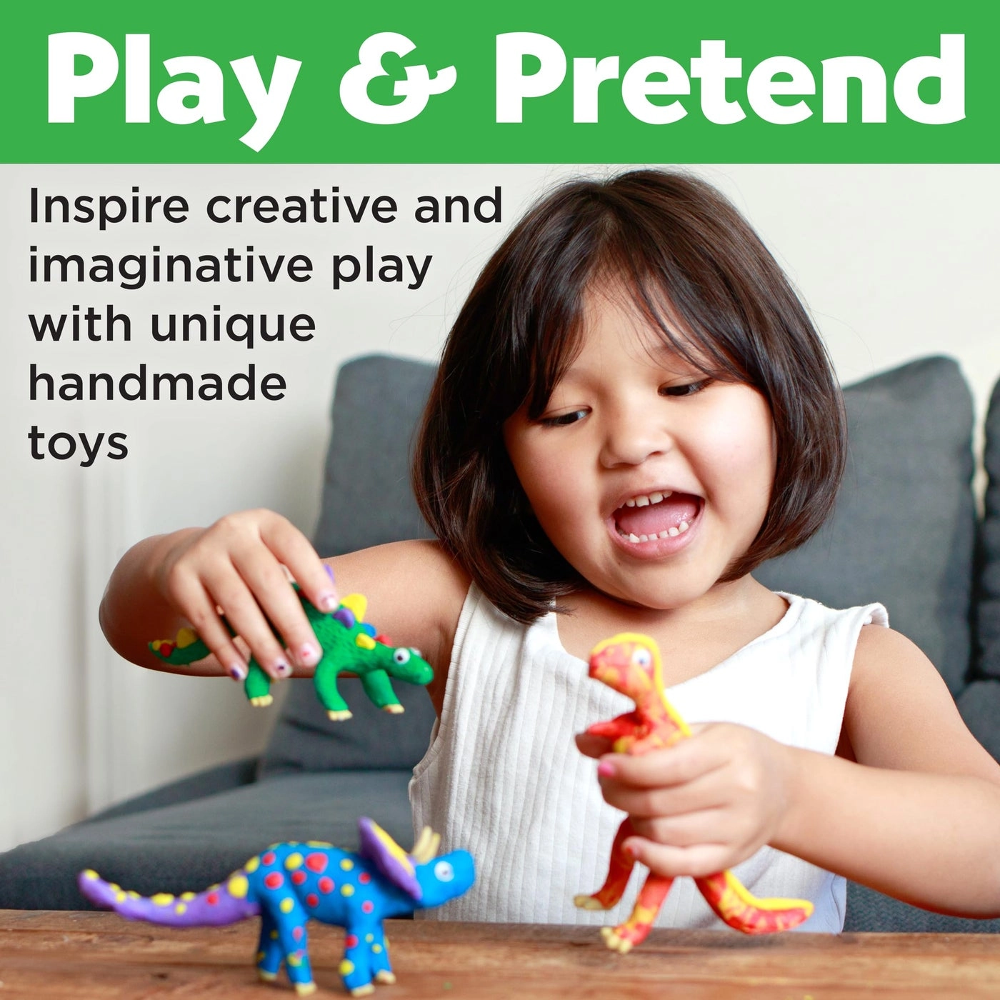 Create with Clay Dinosaurs - 5+ years