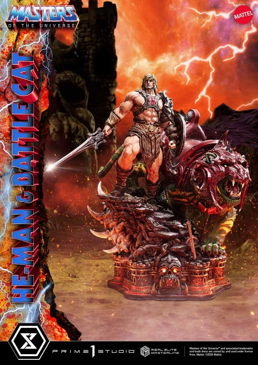 He-Man & Battle Cat - Real Elite Masterline 1/4 Statue