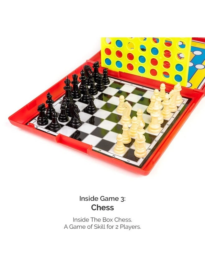 Plot 4 + Chess + 9 Mens Morris + Snakes & Ladders + Ludo