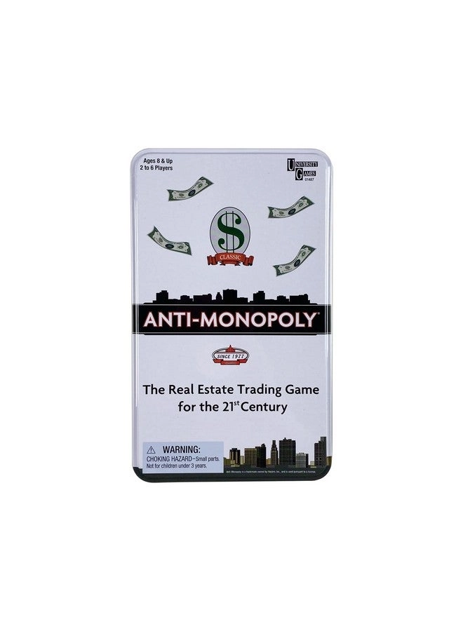 University Games Anti-Monopoly: Travel Tin