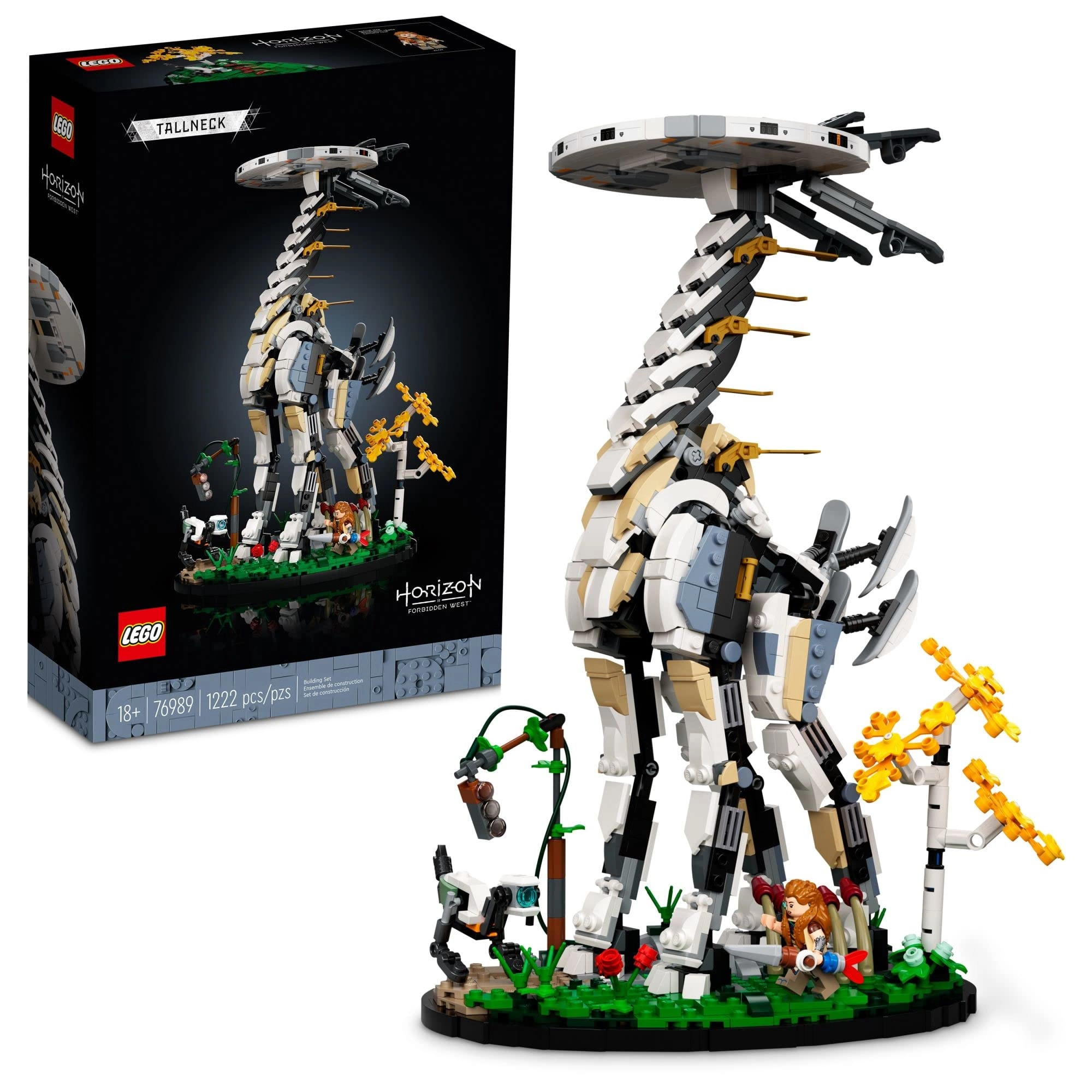 LEGO Horizon Forbidden West Tallneck 76989 - Display Stand Aloy and Watcher figures