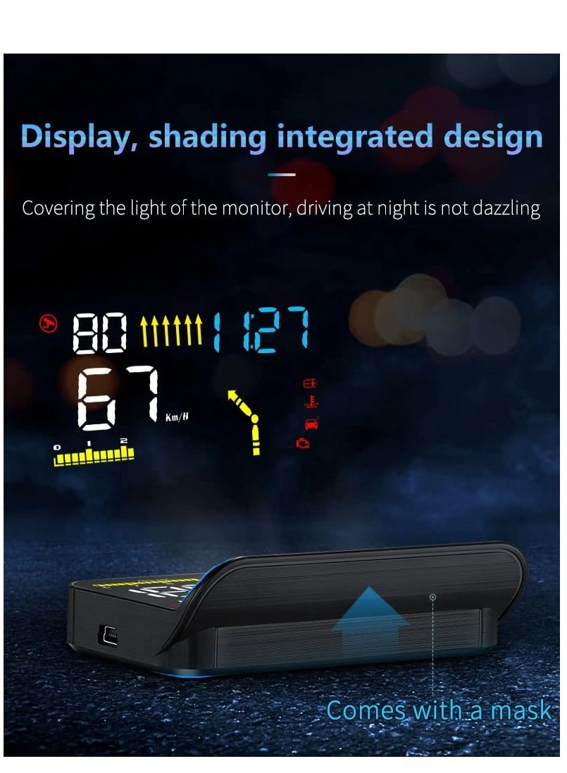 Head Up Display(HUD) - M15 5.5" LCD Black
