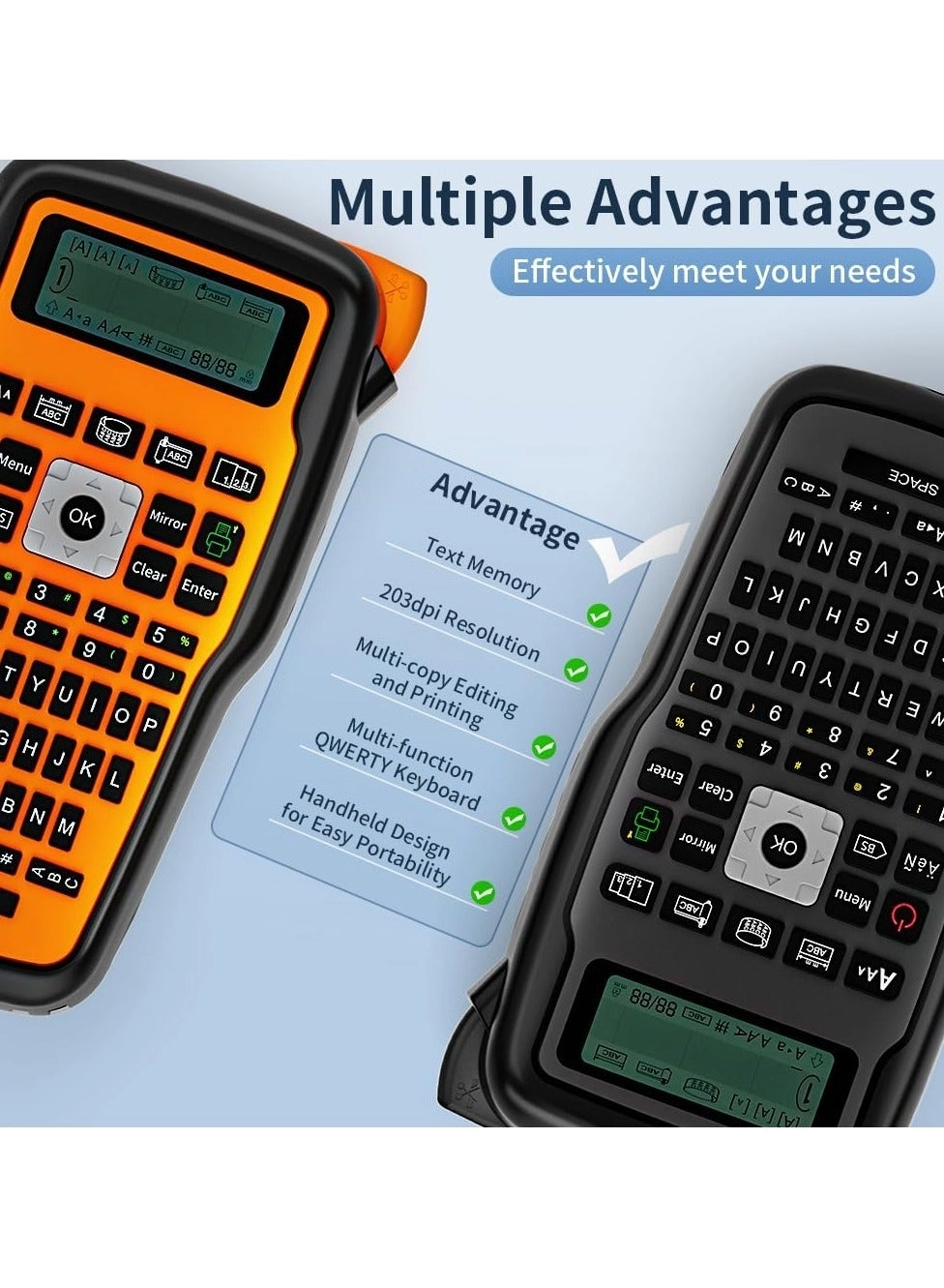 E1000 PRO - Thermal transfer 3.5mm|6mm|9mm|12mm