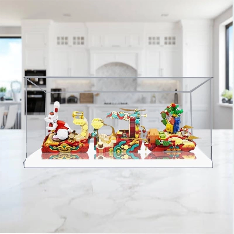 Clear Acrylic Display Case (80111) - Lunar New Year Parade Lego