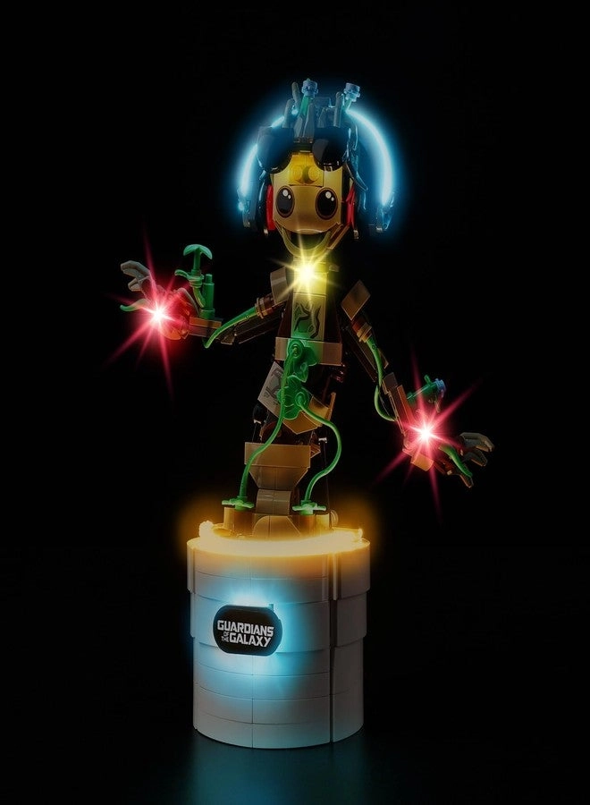 Kyglaring LED Light Kit - Compatible with Lego 76297 Dancing Groot Lights Only