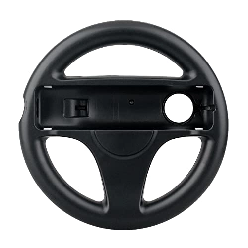 OSTENT Kart Racing Games Steering Wheel - Black Nintendo Wii