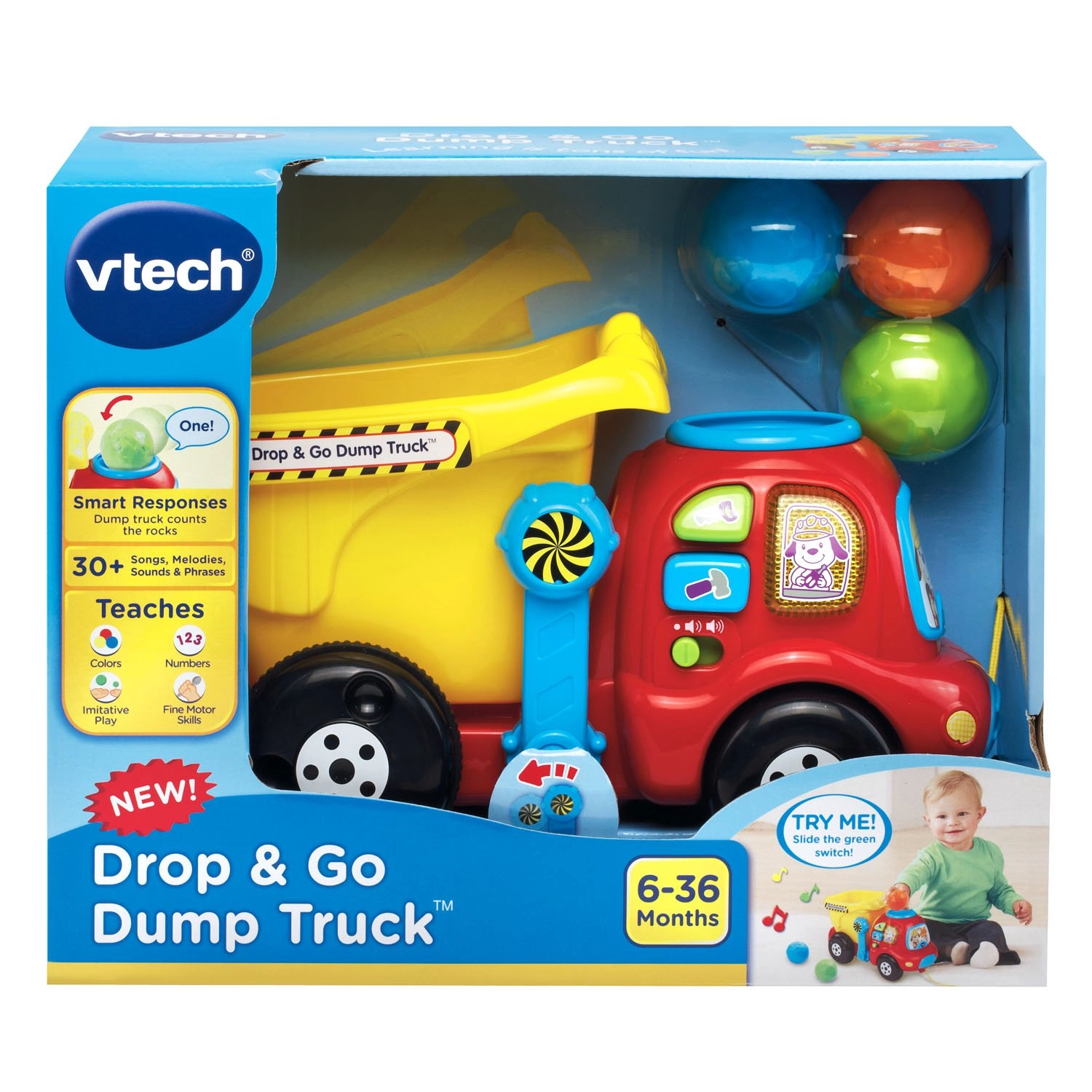 Drop and Go Dump Truck - 1.0 Count