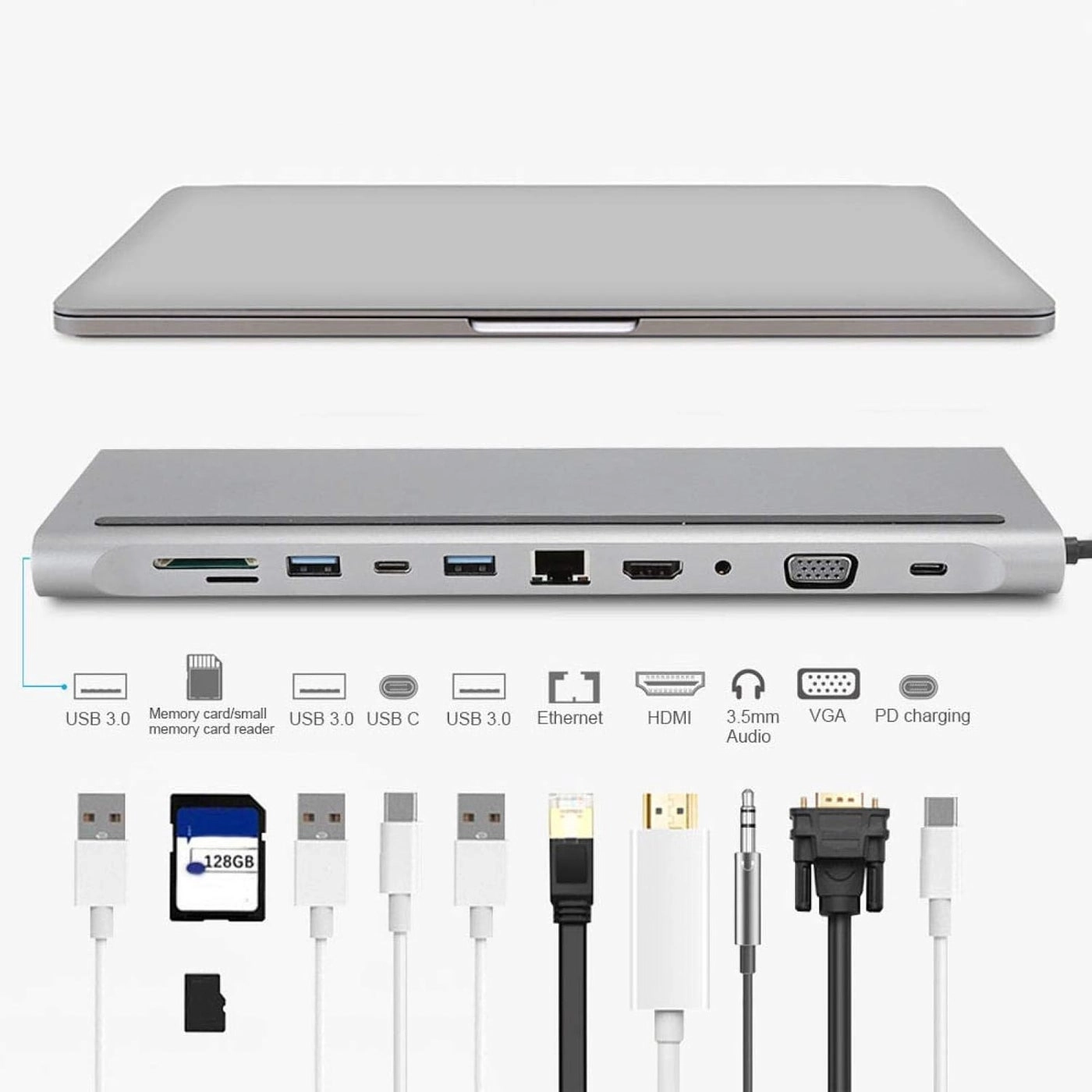 USB C Hub - 4K 60Hz 5Gbps
