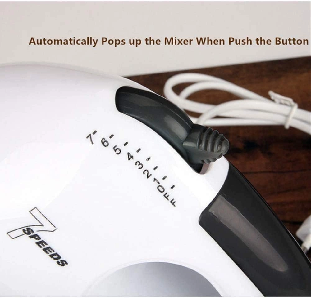 Hand Mixer - 7Speed 4 Stainless Steel Beaters