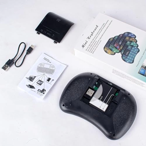 Wireless Mini Keyboard - Gaming Console PC Television