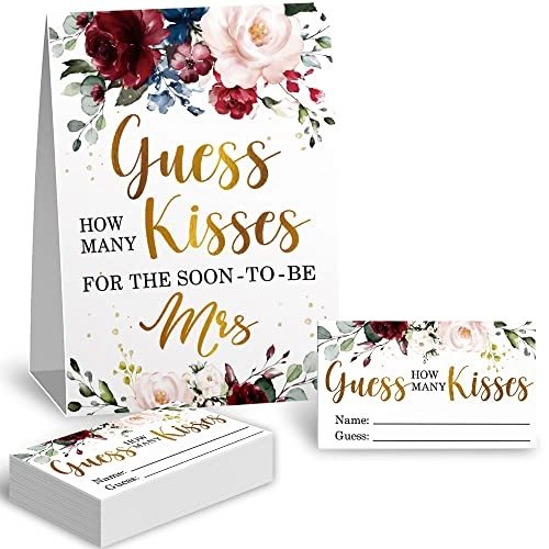 Kadiak Guess How Many Kisses in the Jar - 50 Cards