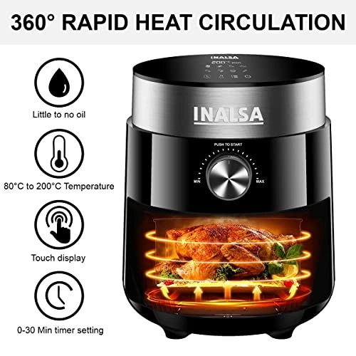 Air Fryer Digital Inox InoxDigital 2.5 L