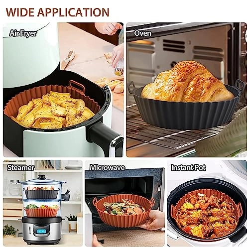 Air Fryer Silicone Tray - Silicone Pack 2