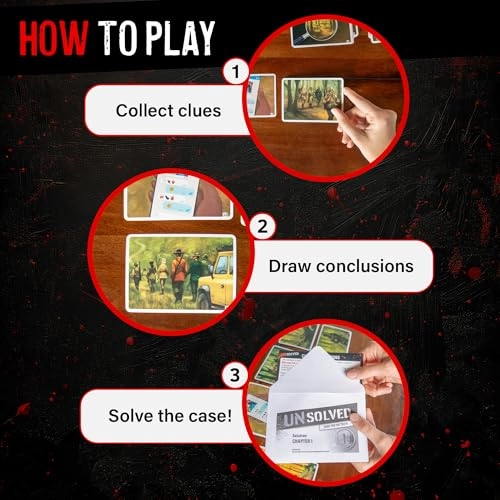 Unsolved: Der Jagd-Unfall - Card Game