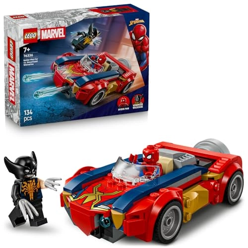 Marvel Spider-Man Car vs. Venomized Wolverine (76336)