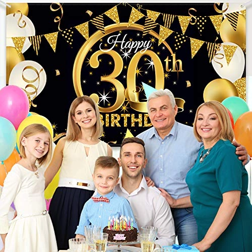 Birthday Party Backdrop - Birthday