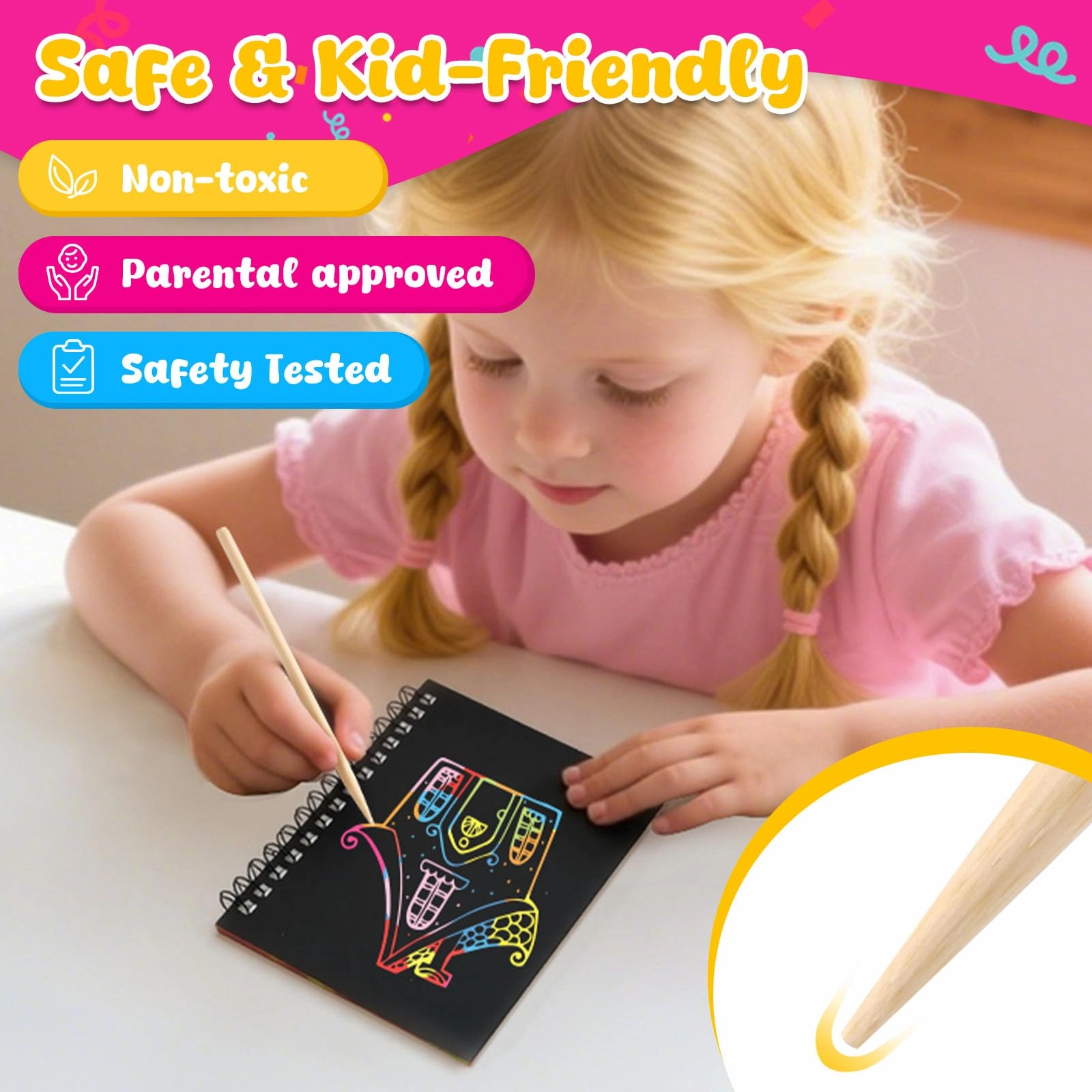 Scratch Paper - 24 pcs 4+ years