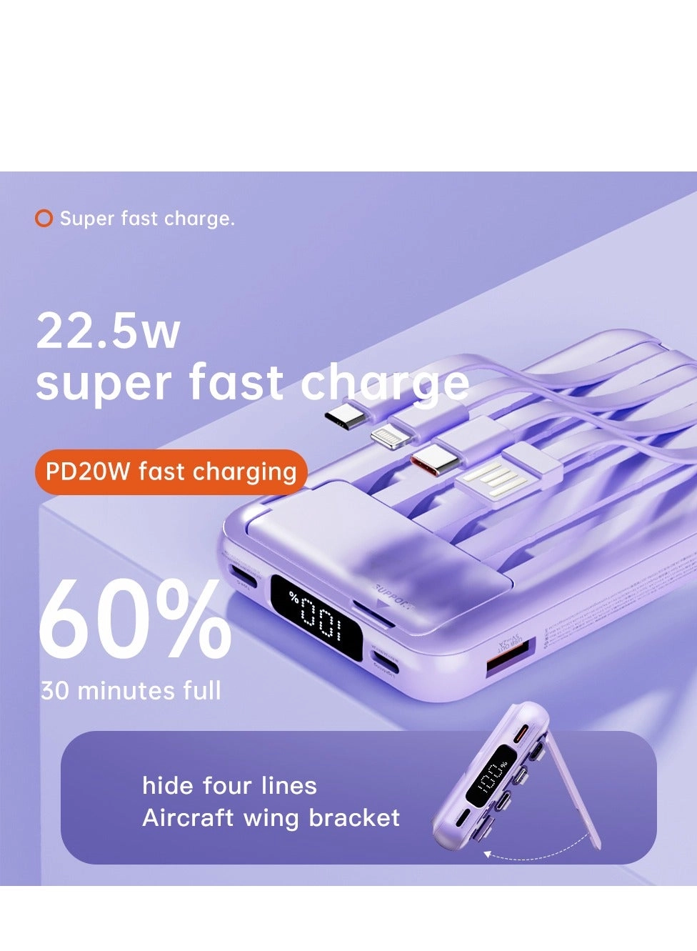 X1 - 10000 Watt-hour 22.5 W Wireless
