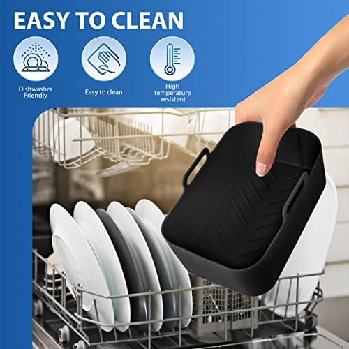 Air Fryer Silicone Liner - Food-grade Silicone 2 piece(s)