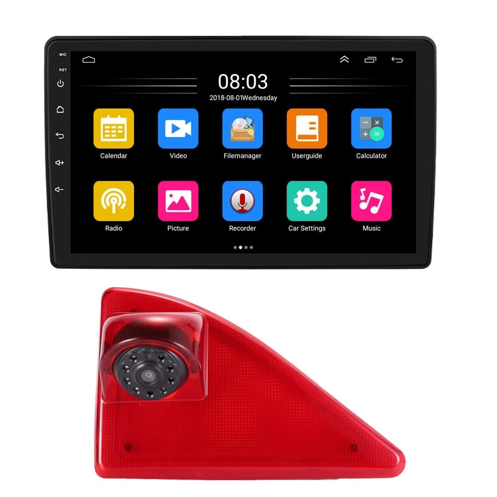 GPS Navigation + R7214 Rear View Camera - 9 inch