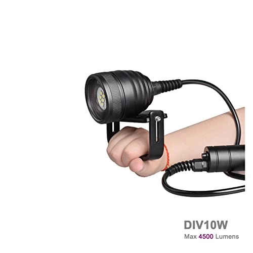 6*XM-L2 U4 Diving Flashlight
