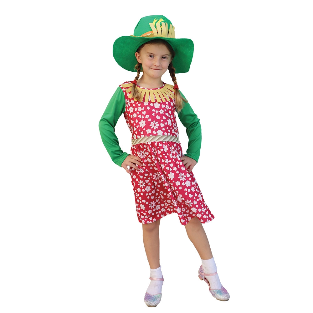MAD TOYS Girl Scarecrow - Kids 5-6 Years