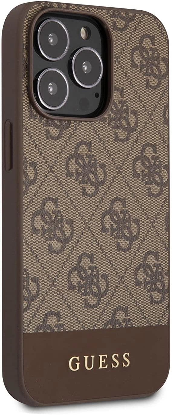 GUHCP13XPSASBBL PU Saffiano Leather Case for iPhone 13 Pro Max