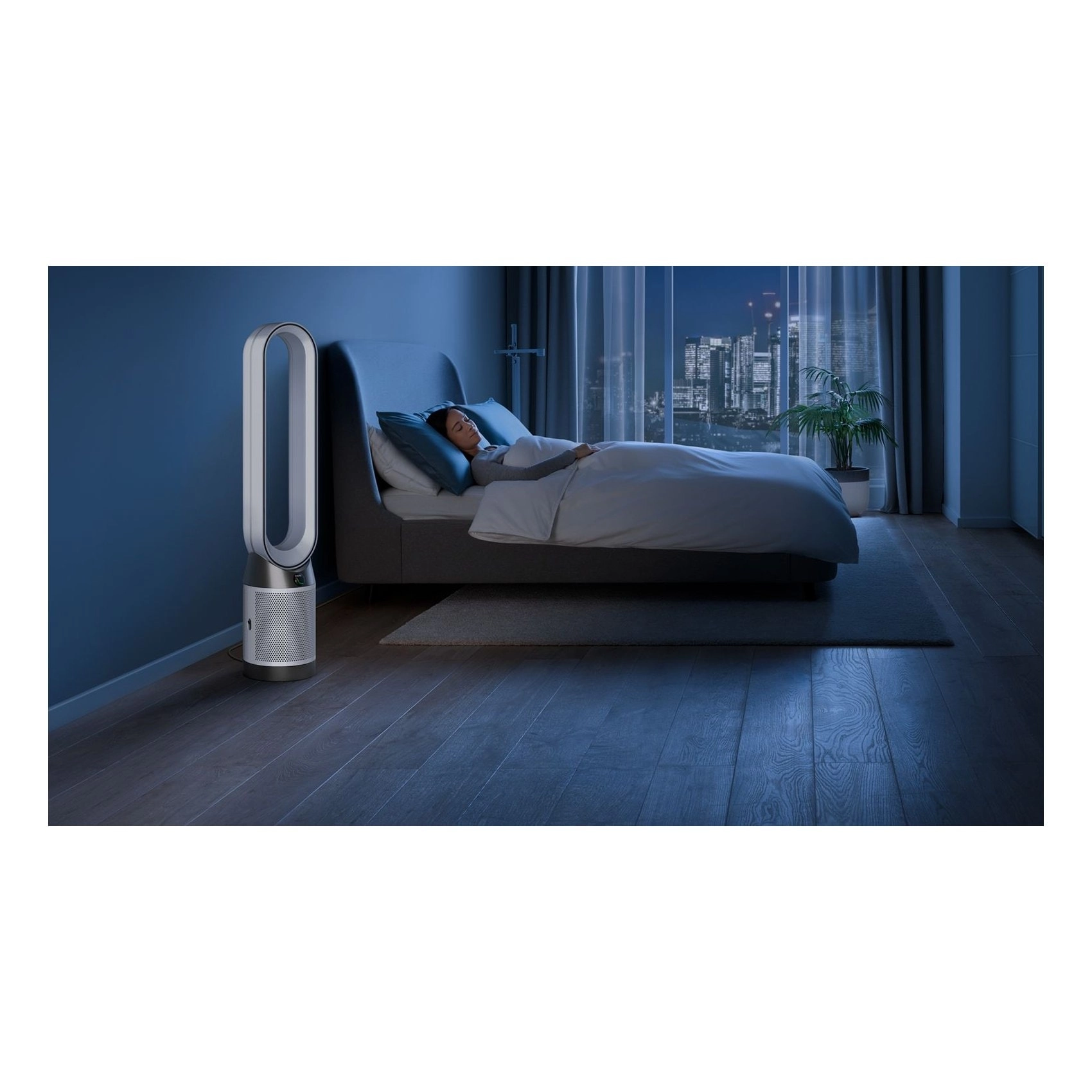 Air Purifier Cool PC1 - White HEPA Filter Powerful Projection