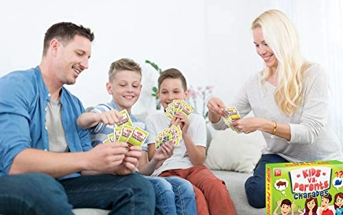 Kids vs Parents Charades - 6 years and up 54 cards