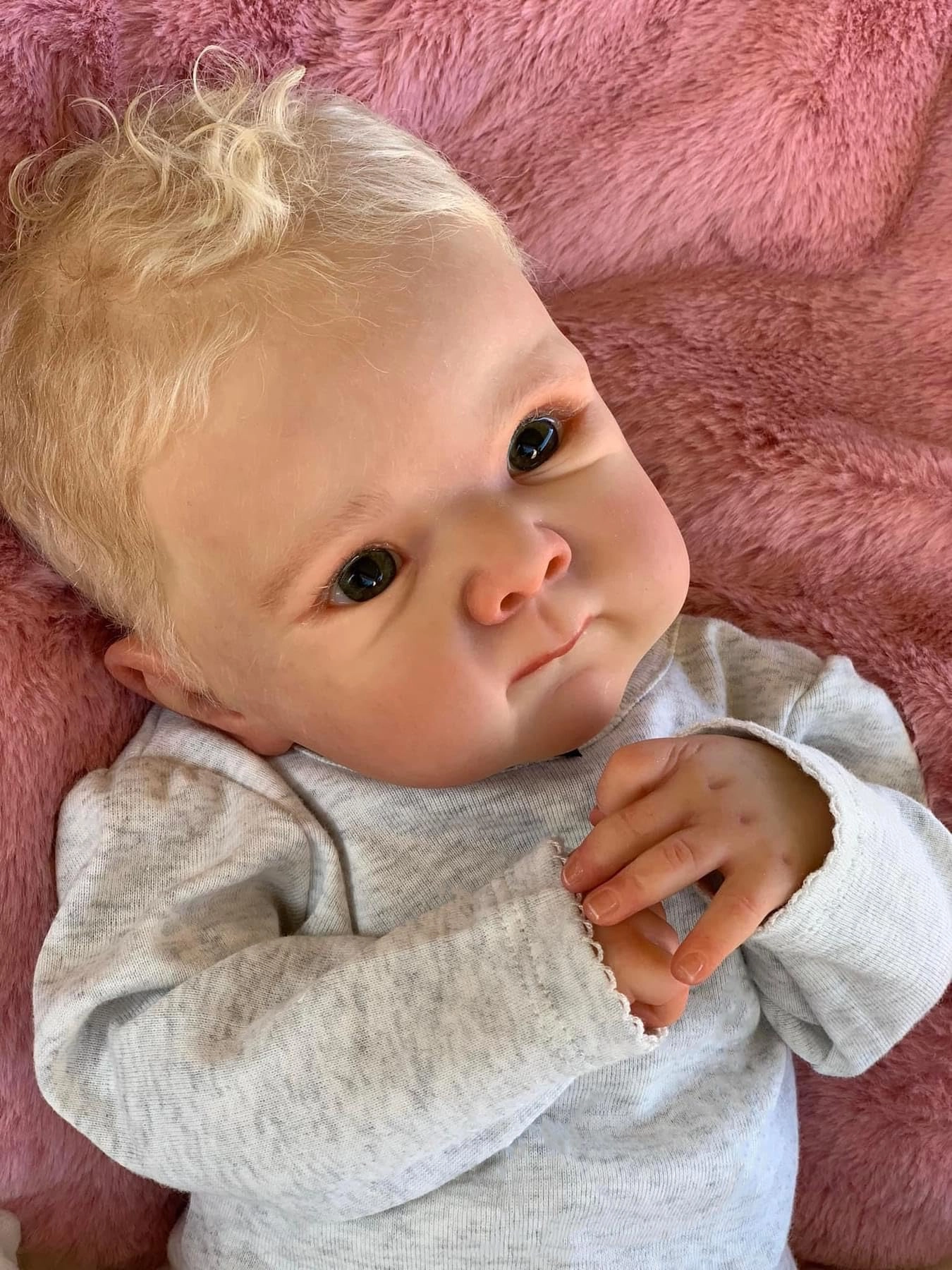Zero Pam Reborn Baby Doll - 18 Inch Vinyl Boy Ages 3+