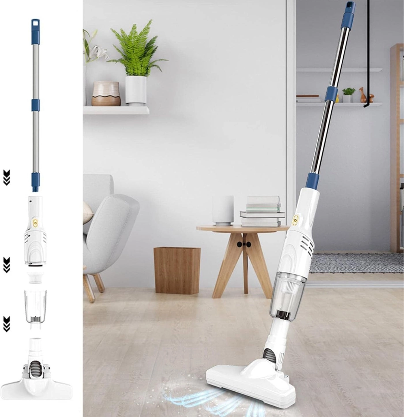 cheekyglo Cordless Stick Vacuum - 30min