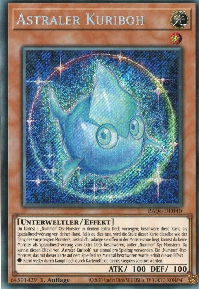 MZTCG Yugioh Astral Kuriboh RA04-DE040 - German