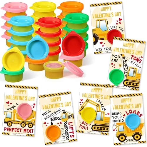 Seenelling Modeling Clay Set - 24 pcs Site Vehicle