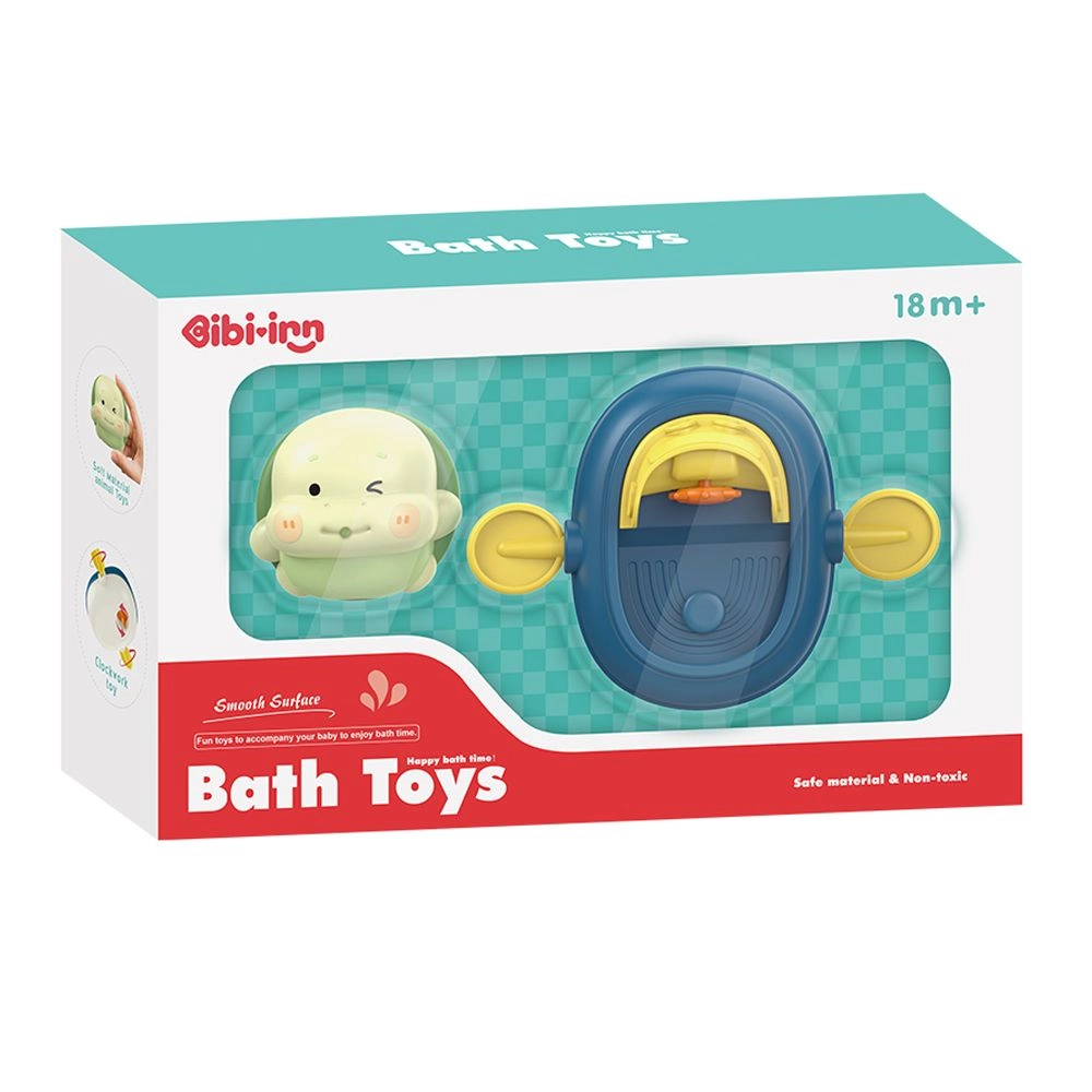 Happy Bath Time Duck - 4-In-1 Yellow