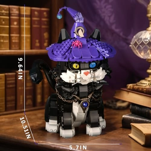 Magic Cat Building Set (7047) - Black and White 8+