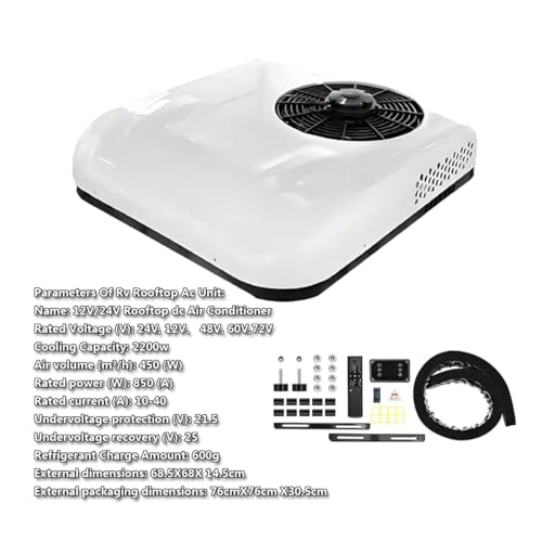 Rooftop Dc Air Conditioner - 2200w