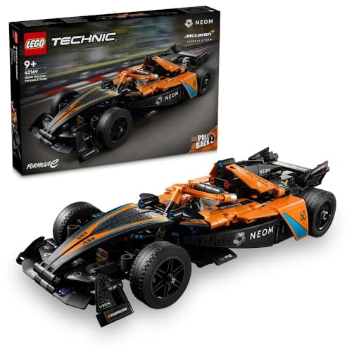 Technic NEOM McLaren Formula E Race Car (42169) - Pull-Back