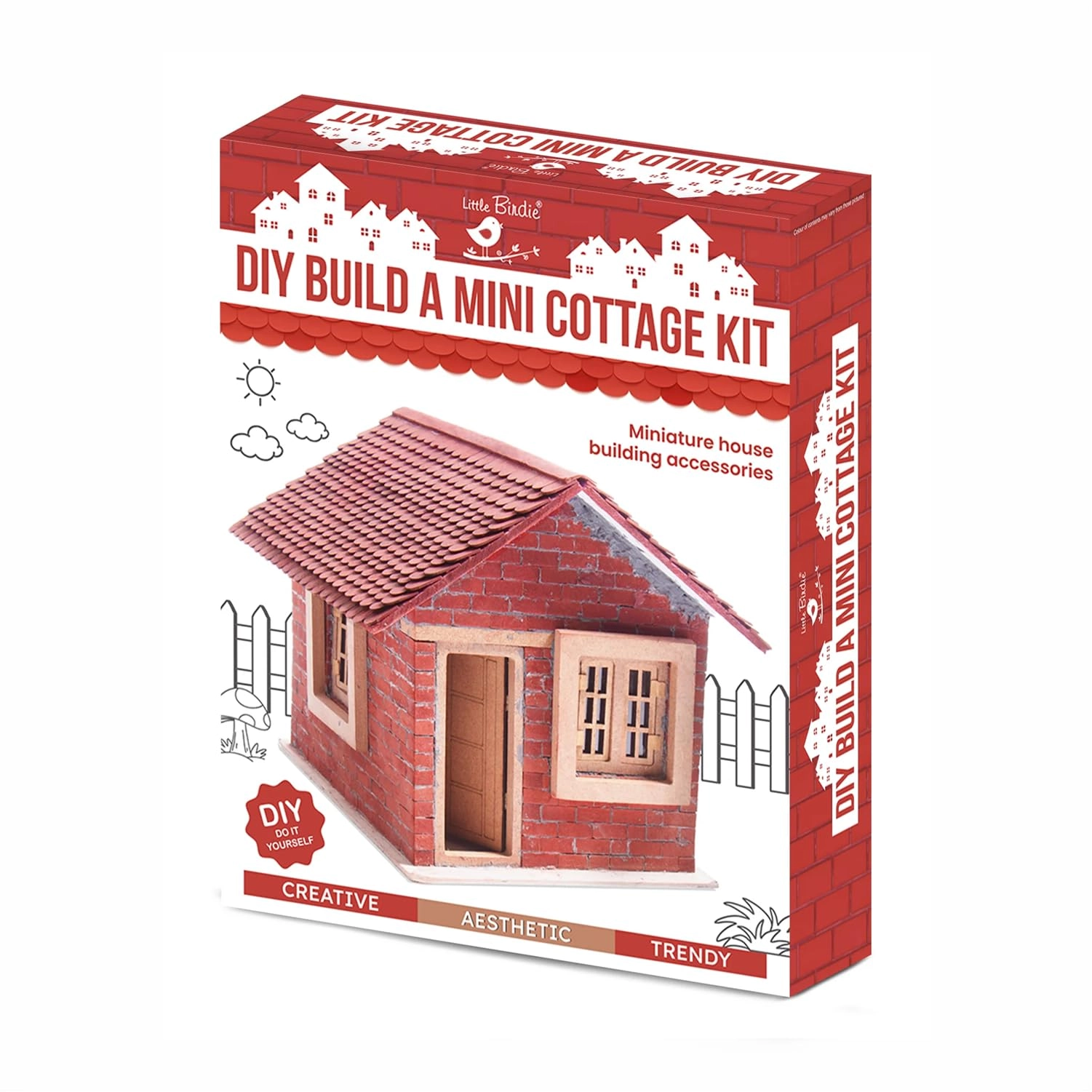 Little Birdie Mini Wooden Cottage Kit (LBDI56171)