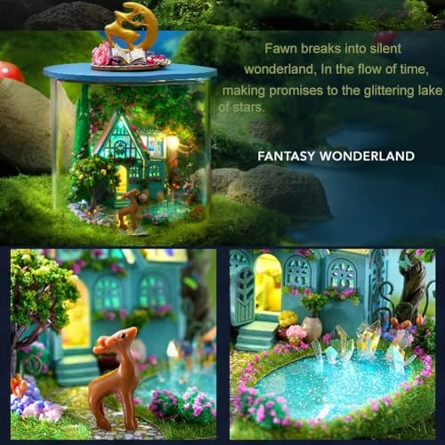 Magic House - 3D Mini Dollhouse Musical Movement