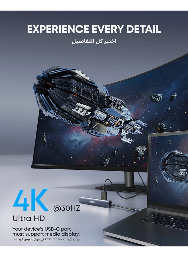 PowerExpand 6-in-1 - 65W Power Delivery 4K HDMI 1Gbps Ethernet