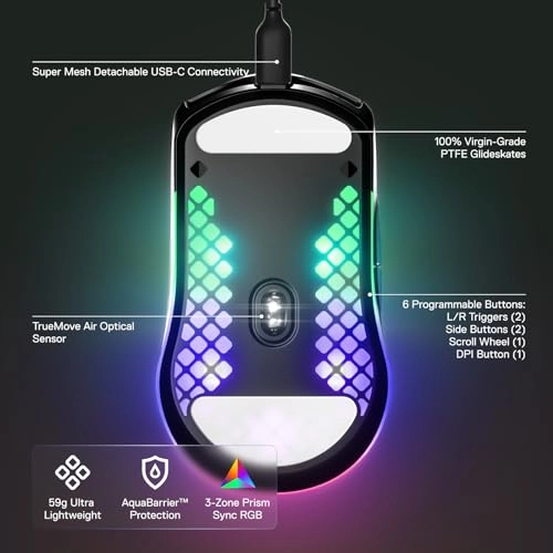Aerox 3 Gaming Mouse - Wired