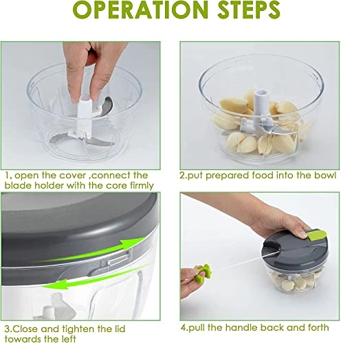 Manual Food Chopper - 520 Millilitres