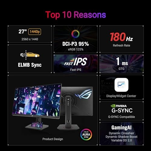 XG27ACG - 2560x1440 27-inch